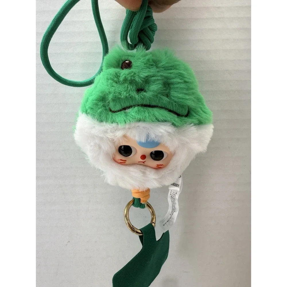 Baby Three BB3 Phone Lanyard‎ Confirmed Green Frog Plush Phone Strap NEW